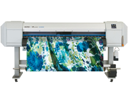 高速生產(chǎn)灰級(jí)噴頭的數(shù)碼印花機(jī)